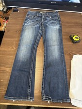 BKE Jeans Women's 30x31 Measured Culture Boot Cut Stretch Blue Denim