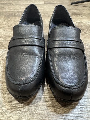 Drew Damen Berlin schwarze Leder Halbschuhe orthopädisch Größe 9M - Bild 8 von 8