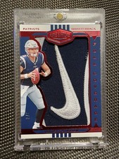 Jarrett Stidham 2019 Plates Amd Patches 3/5 Nike Swoosh