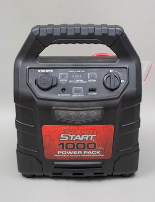 (MA4) Super Start 1000 Power Pack Jump Starter & Portable Power Source.