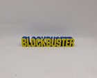 BLOCKBUSTER Video Tape / Video Game Rental Store Sign Desk Shelf Art VHS DVD V2