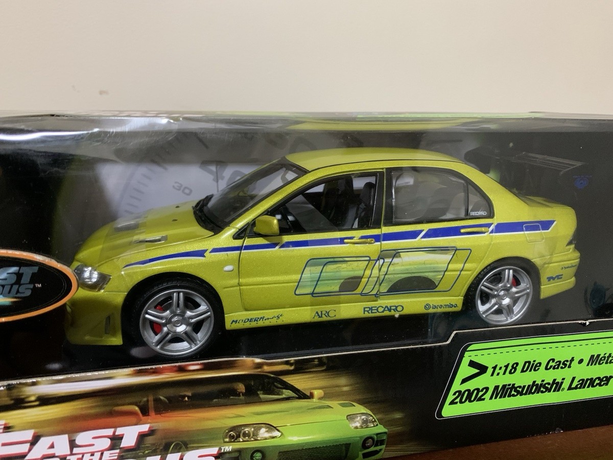 Racing Champions 2 Fast 2 Furious 2002 Mitsubishi Lancer EVO VII 1