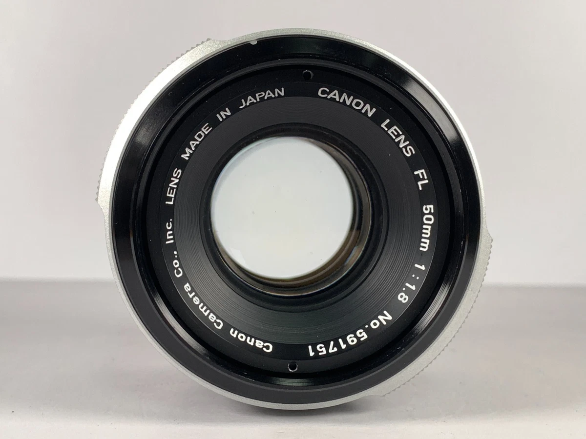 Canon f/1.8 Camera Lenses FL 50mm Focal for sale - eBay