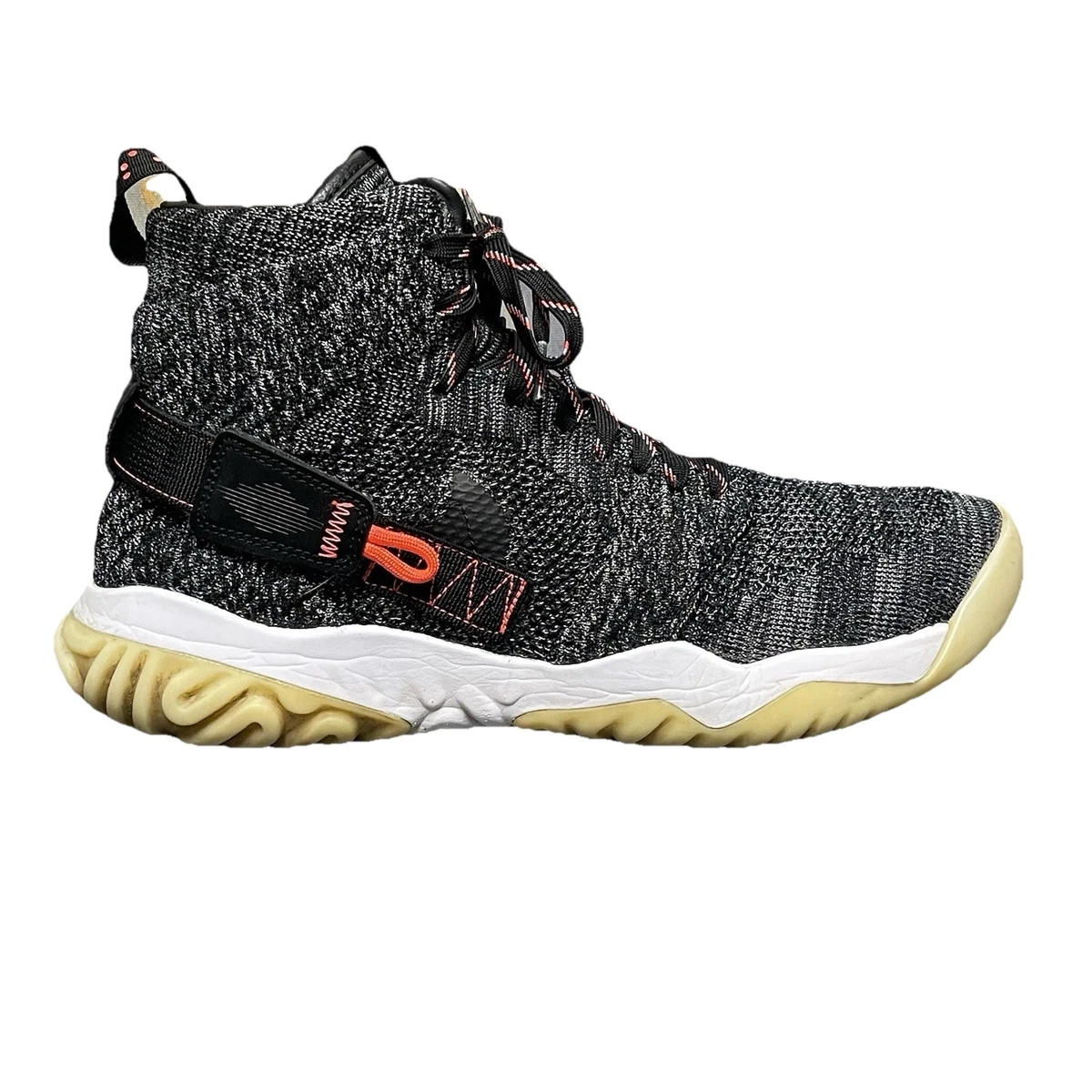 Nike Jordan Apex React Men\'s Black/Grey Infrared 23  Sneakers Sz 11.5 Size 11.5 - Air Jordan Apex React Black Grey for sale online  main image 4