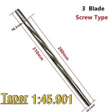1pcs Screw type reamer, wooden pipe instrument Oboe exclusive use reamer 10 16