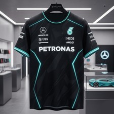 Black Mercedes AMG Petronas Reprint Formula 1...