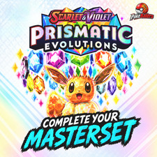 Prismatic Evolutions Pokemon Cards Master Set Singles You Pick NM