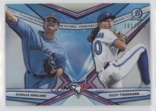 2021 Bowman Draft Franchise Futures Refractor Gunnar Hoglund Ricky Tiedemann pe7