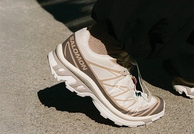 靴 SALOMON XT-6 SALOMON XT-6 L47737700 Vanilla Ice / Iron / Etherea Sport Style
