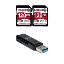 Kingston Canvas React Plus 128GB U3 V90 SDXC ...