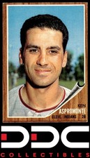 1962 Topps #563 Ken Aspromonte Indians Excellent