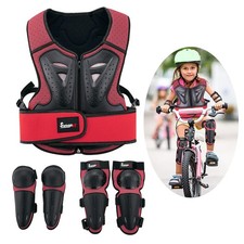 Youth Chest Protector Motorcycle Armor Suit Dirt Bike Gear Protection for Kids