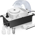 80GPH HVAC Condensate Pump w/ Safety Switch Alarm 20ft Lift AC Drain Pump Kit