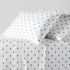 Full 400 Thread Count Performance Sheet Set Blue IKAT - Threshold
