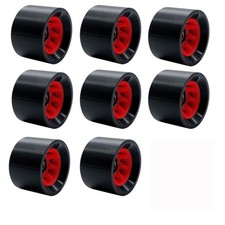 8 Pack 58mmx39mm Roller Skate Wheels 95A Quad Skate Wheels with Bearings for ...