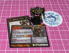 BattleTech Lament Mech  -- Third Star League Strike Team - EXLUSIVE!! +Cards