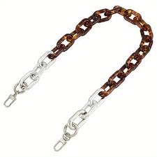 1pc Acrylic Cable Chains bag Handles with Acrylic Clasps bag Replacement