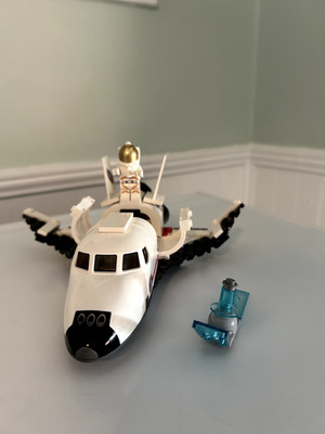 Lego Utility Space Shuttle 60078-1, Incomplete, Includes 1 Minifigure