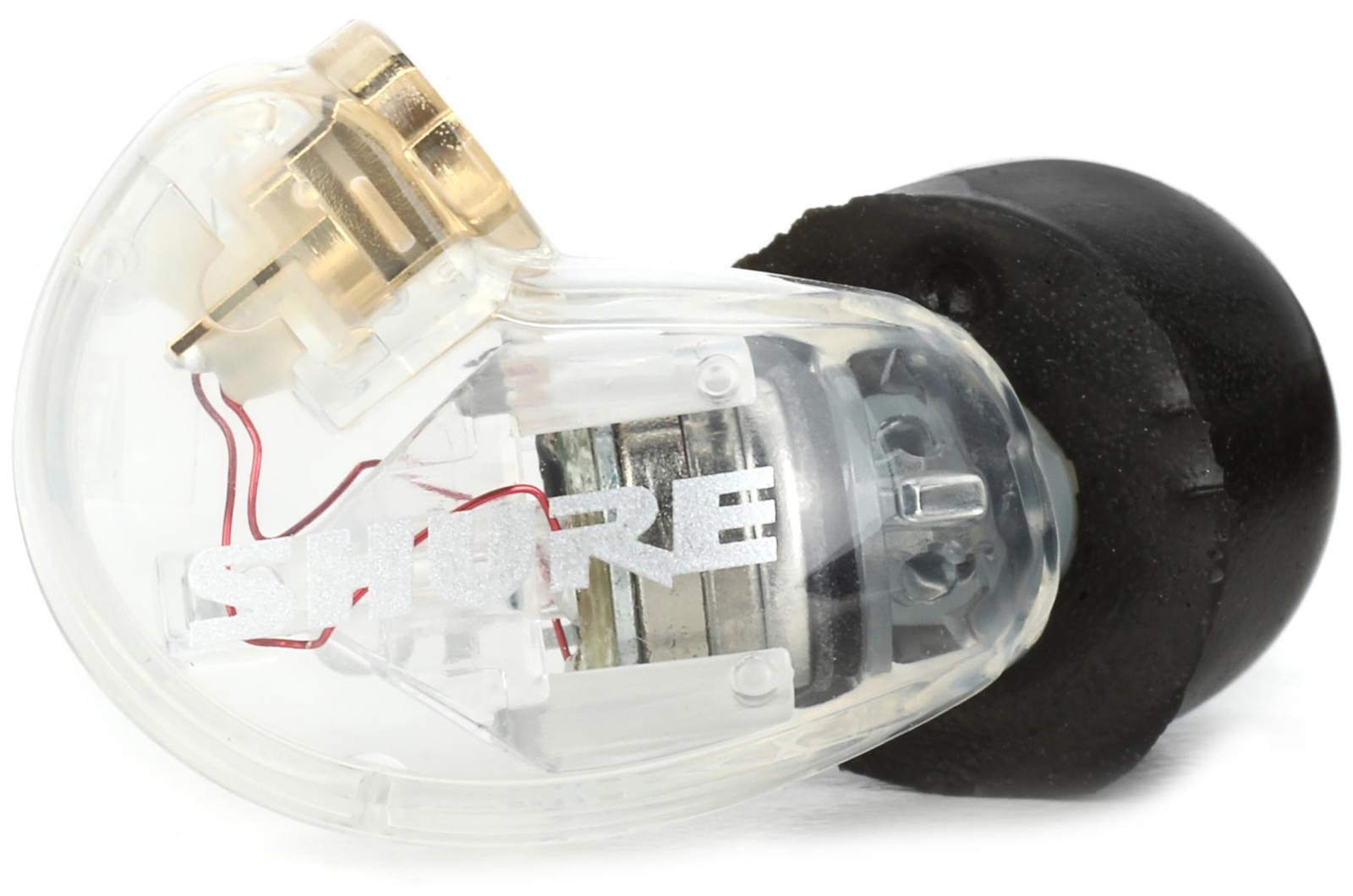 Shure SE215-CL-Комплект одиночных наушников для правого уха - Прозрачный