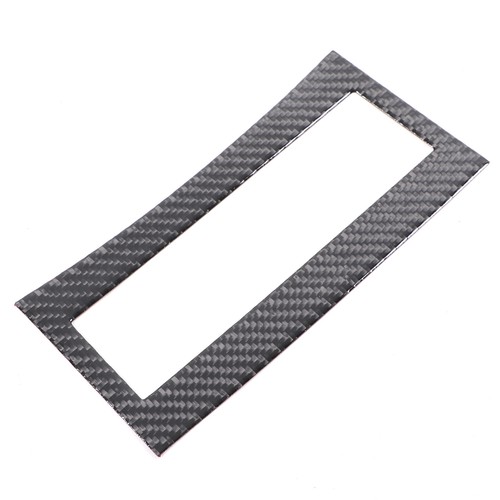Kit de pegatinas de marco de botón de aire acondicionado de fibra de carbono para Mercedes Benz clase E 2014-15 - Imagen 7 de 11