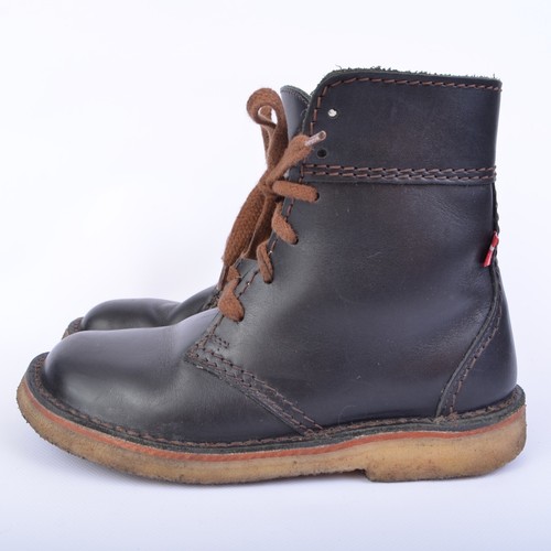 Duckfeet Dark Blue Leather Winter Boots 