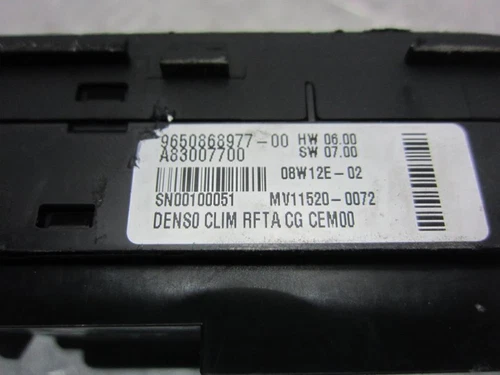 9650868977 Mando Calefaccion/Aire Acondicionado para CITROEN GRAND C4 PI 1431594 - Imagen 4 de 10