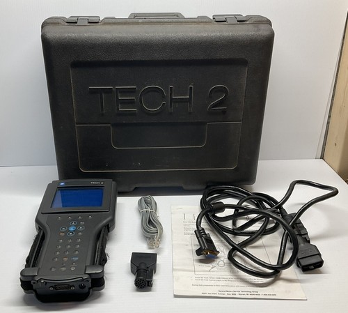 SCANNER DE DIAGNOSTIC VETRONIX GM TECH 2 AVEC QUELQUES ACCESSOIRES - Photo 1 sur 8