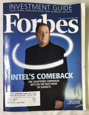 Forbes Vol 179 No 12 June 2007 Intel?s Coming Back Chipmaker Gadgets Magazine