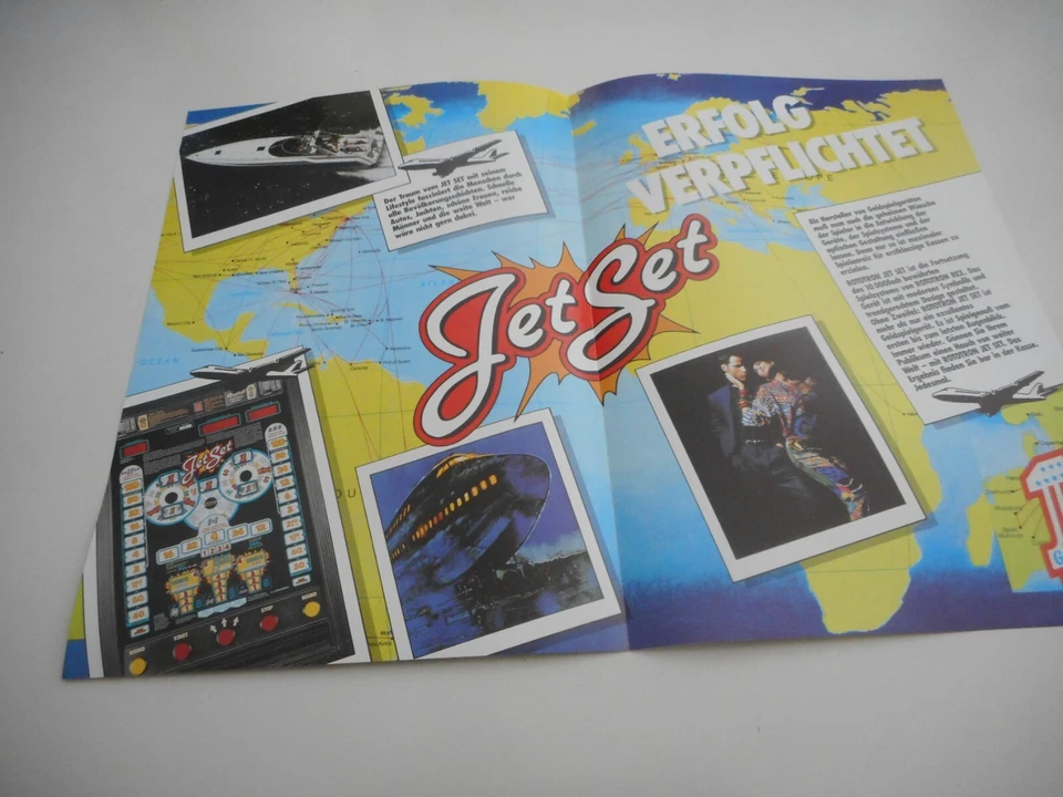 Flyer für Bally Wulff Geldspieler Jet Set - Bild 1 von 1