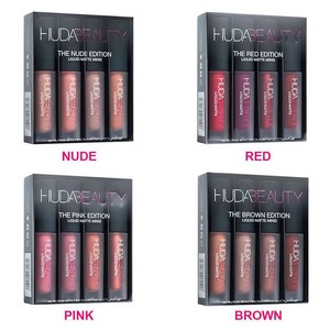huda beauty mini matte lipstick set