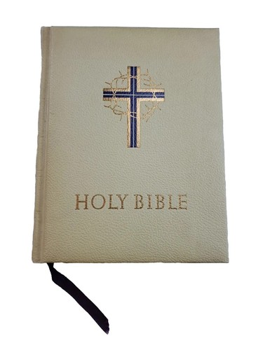 Vintage 1960 HOLY BIBLE De Luxe Edition King James Version