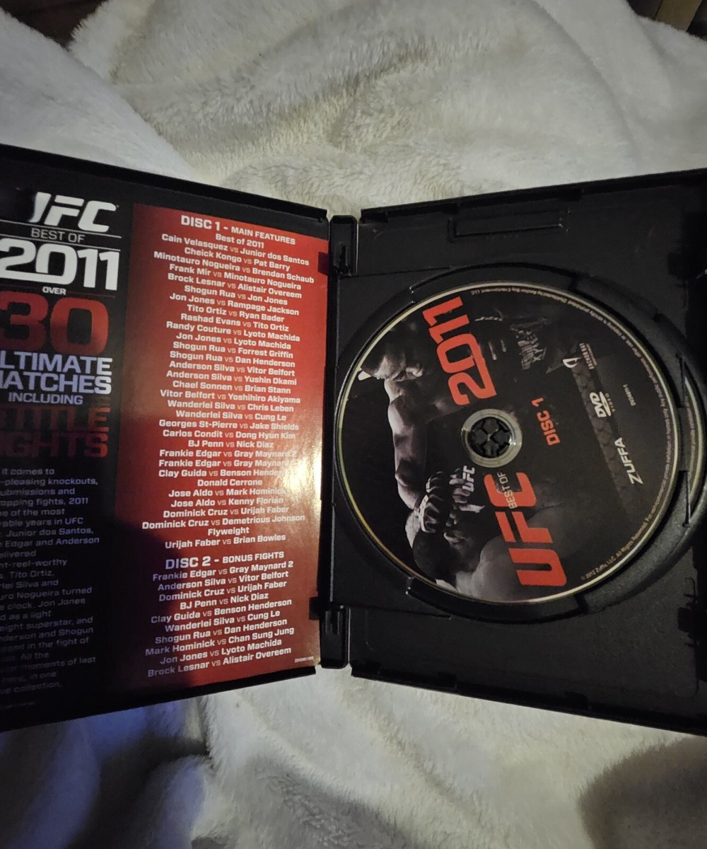 スポーツ・フィットネス UFC Best of 2011 DVD Ufc Best Of 2011 30 Matches | eBay