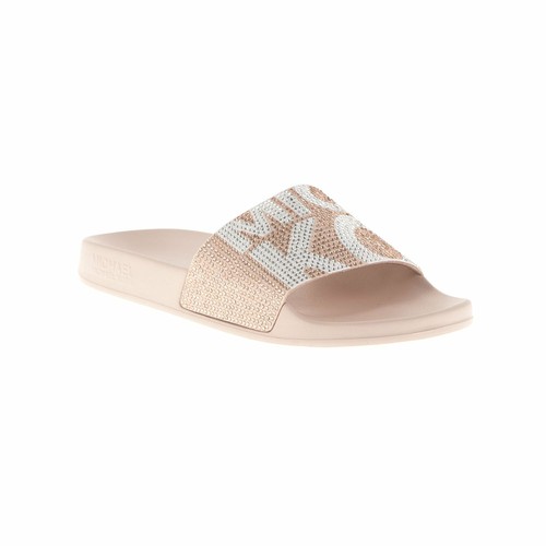 michael kors gilmore slides pink