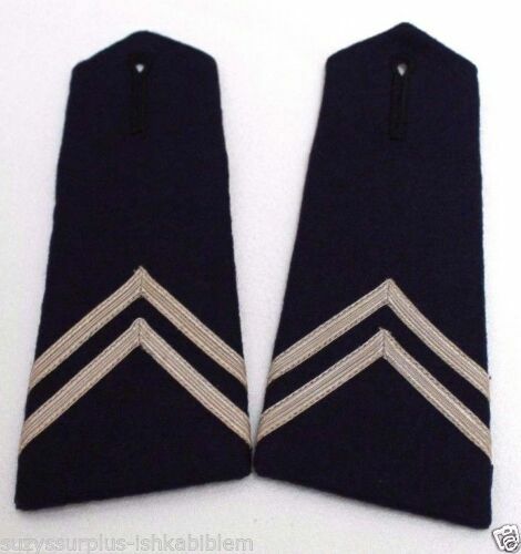 WWII US Blue Wool Corporal CPL Epaulet 6 1/2