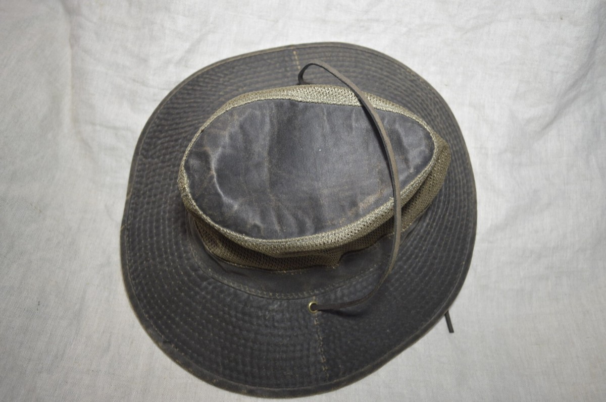 Red Head Hat Safari Fishing Hunting Landscaping XS Faux
