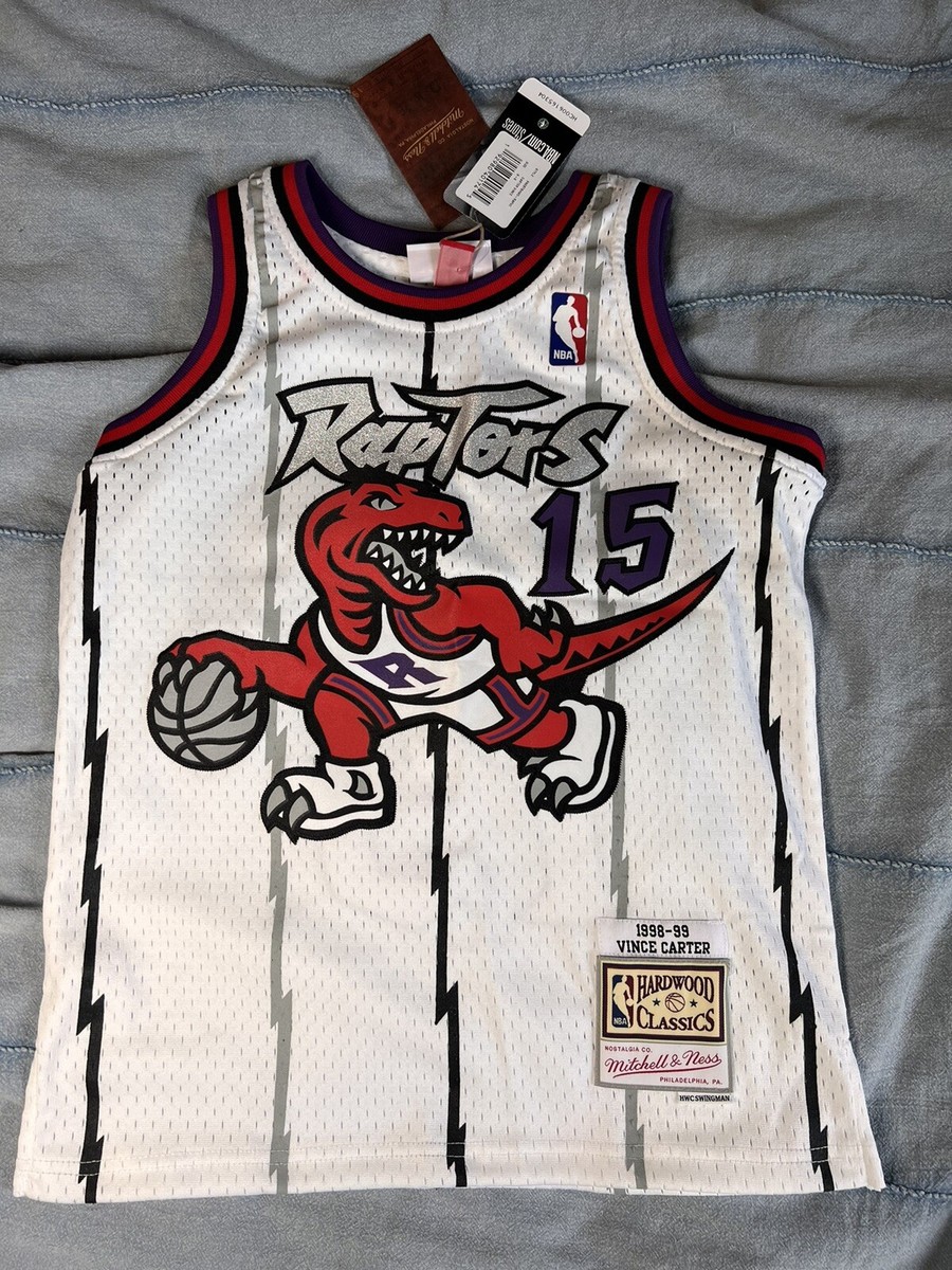 Toronto Raptors #15 Vince Carter 1998-99 NBA Mitchell & Ness