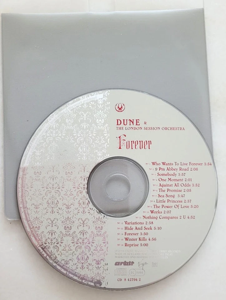 DUNE & The London Session Orchestra - Forever CD