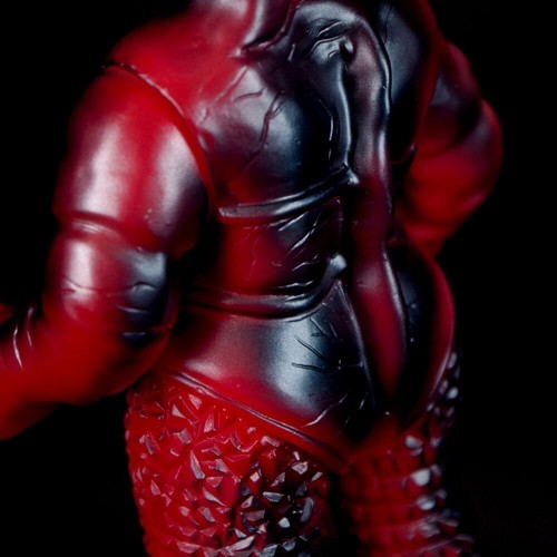 Bullmark Alien Mefilas Red Soft Vinyl 9" Ultraman Kaiju Series LE Sofubi Japan - Picture 12 of 15