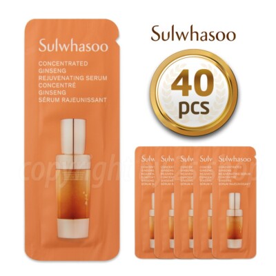 Sulwhasoo  Concentrated Ginseng Rejuvenating Serum 1ml x 40pcs