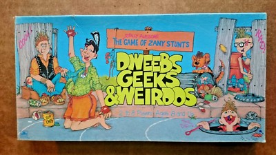 Dweebs Geeks & Weirdos Spiel von Western Publishing (1988)