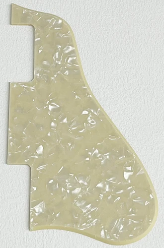 Fits Gibson ES-335 Guitar Pickguard Scratch Plate Short No Screw Holes,Cream