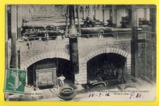 Old postcard 16 - RUELLE Charente FONDERIE NATIONALE Tuber pit FACTORY Factory Foundry