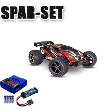 Traxxas 71054-8 E-Revo 1:16 brushed Monster-Truck RTR - Spar Set 2S Lipo Set