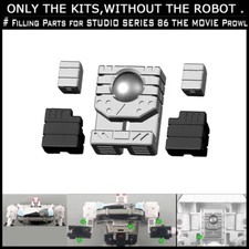 Shockwave Lab Filling For studio series 86 the movie Prowl -SS86 Prowl Filler