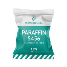 Paraffina 5456 1 KG Cera Candela Cosmetici Temperatura di Fusione 54 - 56°C