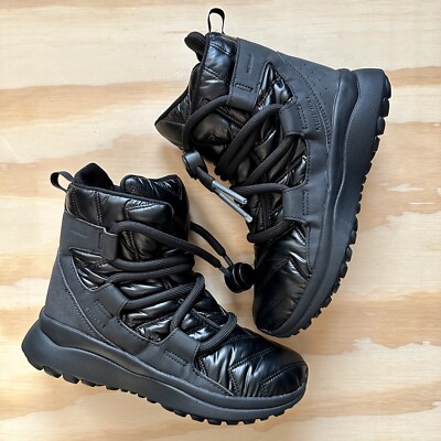 MERRELL Black 'CLOUD PUFF' BOOTS Waterproof Insulated Womens Size