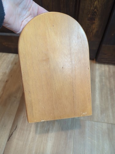 Vtg Kamenstein Solid Wood Utensil Holder Caddy Organizer Rooster Country - Picture 4 of 8