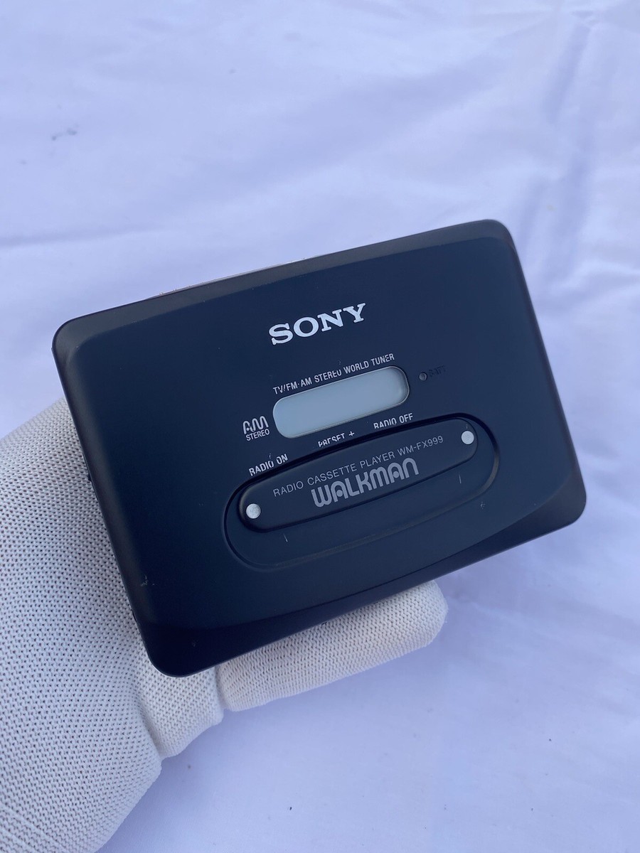 Rare Sony Walkman WM-FX999 Dual Heads Radio cassette player