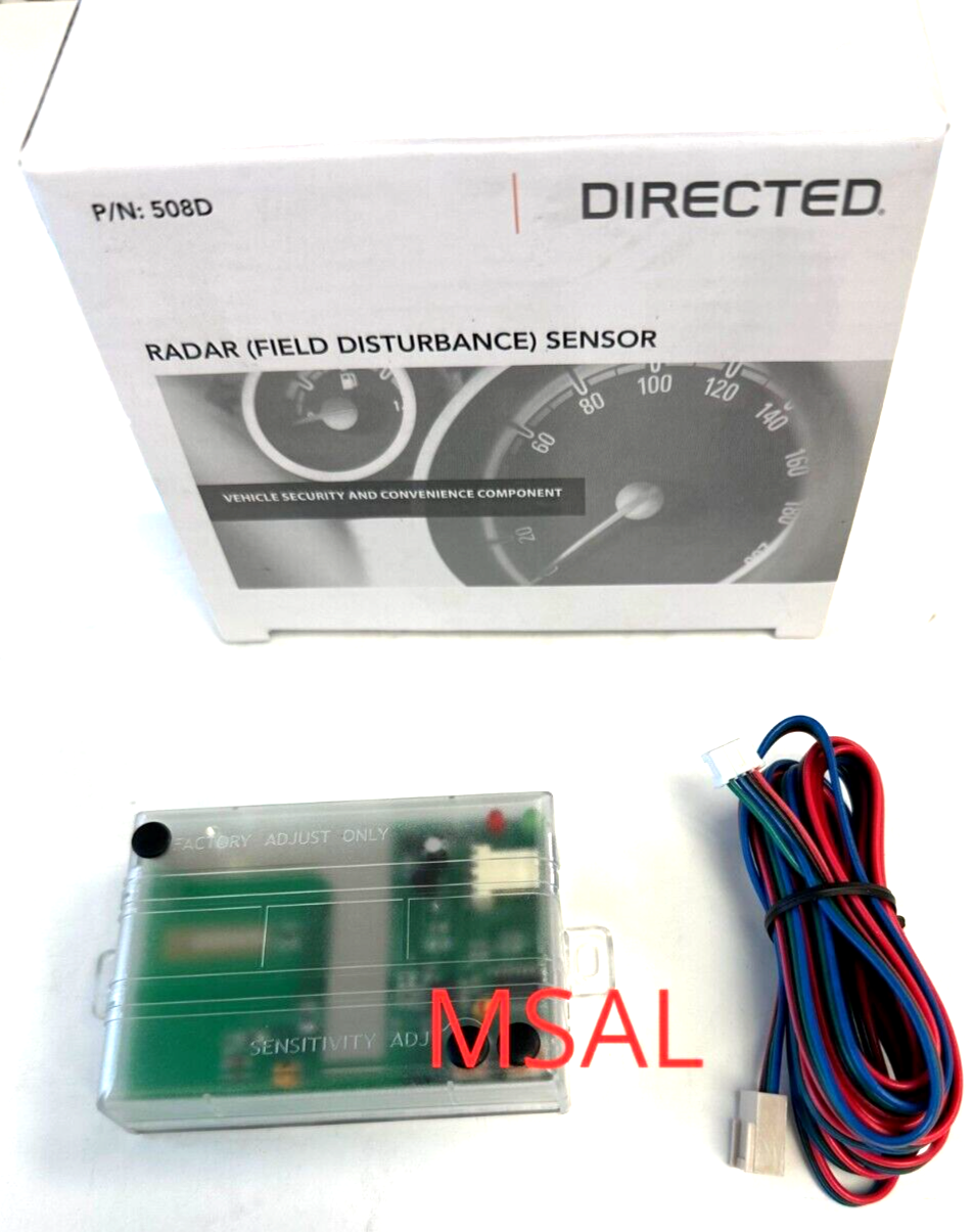NEW DEI 508D Dual Zone Motion Radar Sensor Car Alarm VIPER CLIFFORD