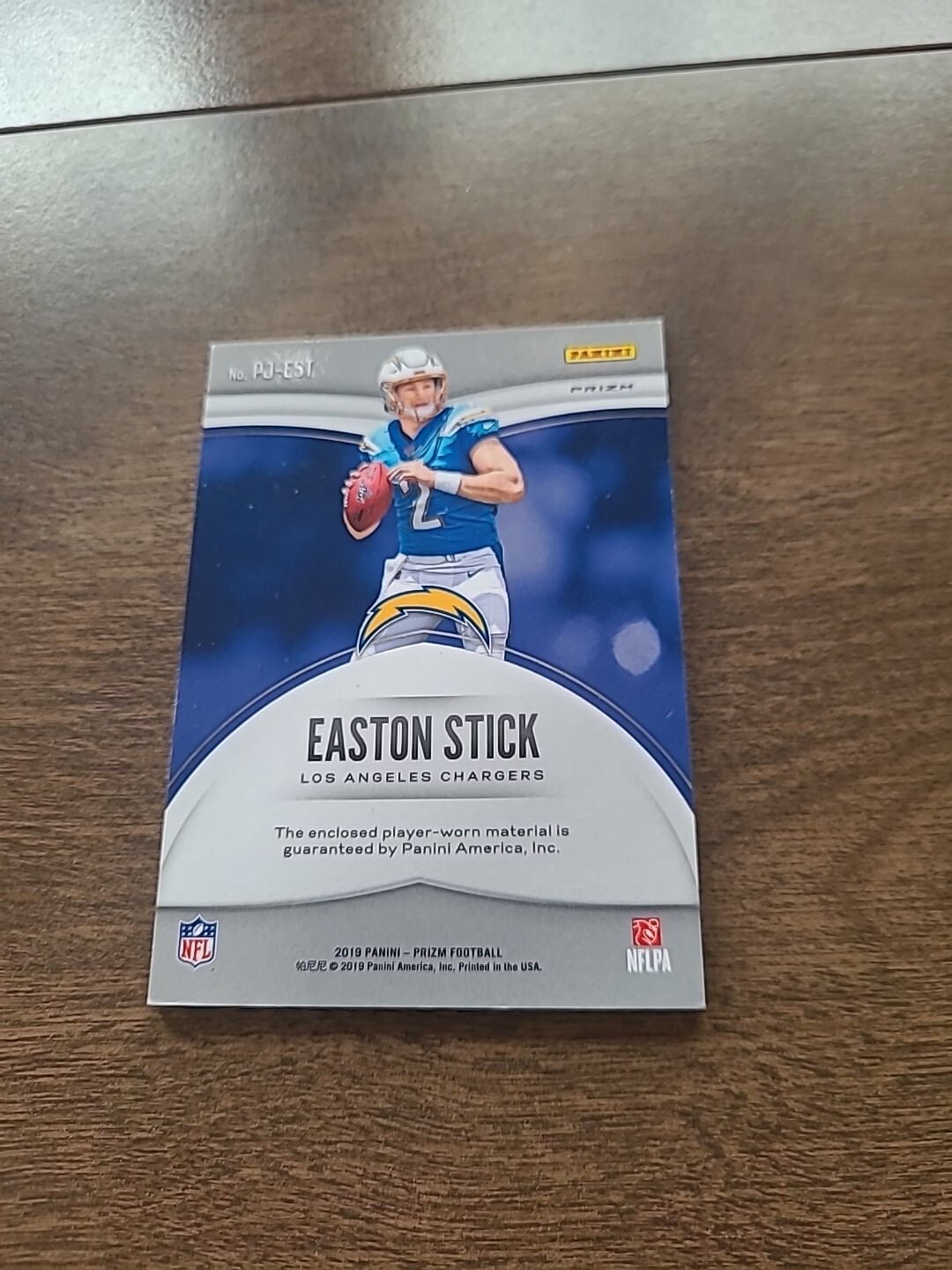 Nice 2019 Panini Prizm Easton Stick Rookie Jersey Silver Prizm Relic eBay